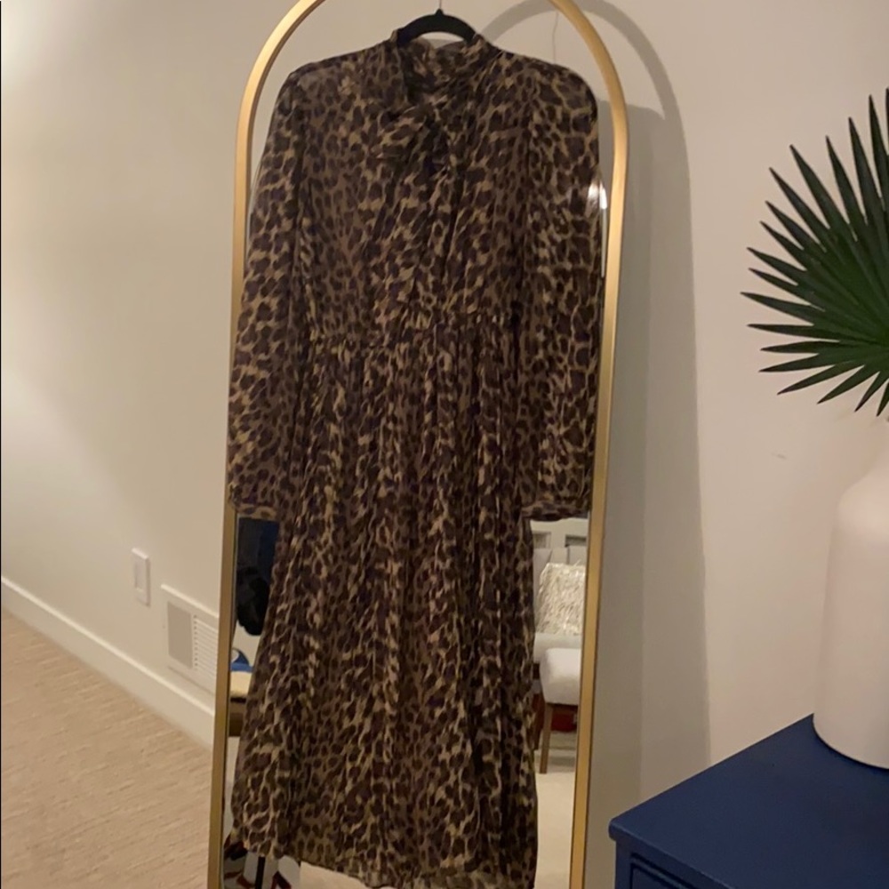 tie front dress from banana republic size 6
